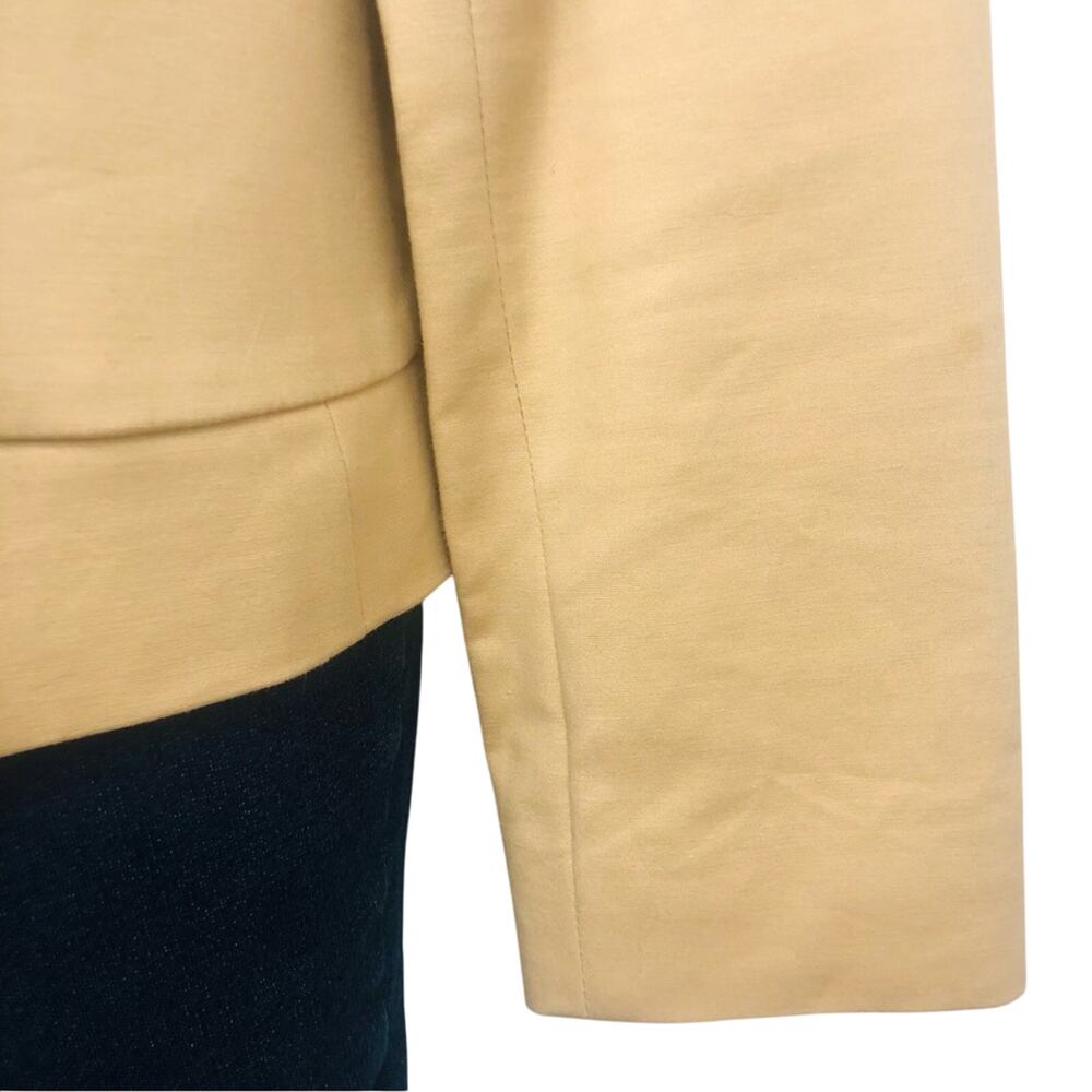 Jules & Leopold Tan Blazer Single Button Patch Pockets Normcore Office Attire - Picture 7 of 16